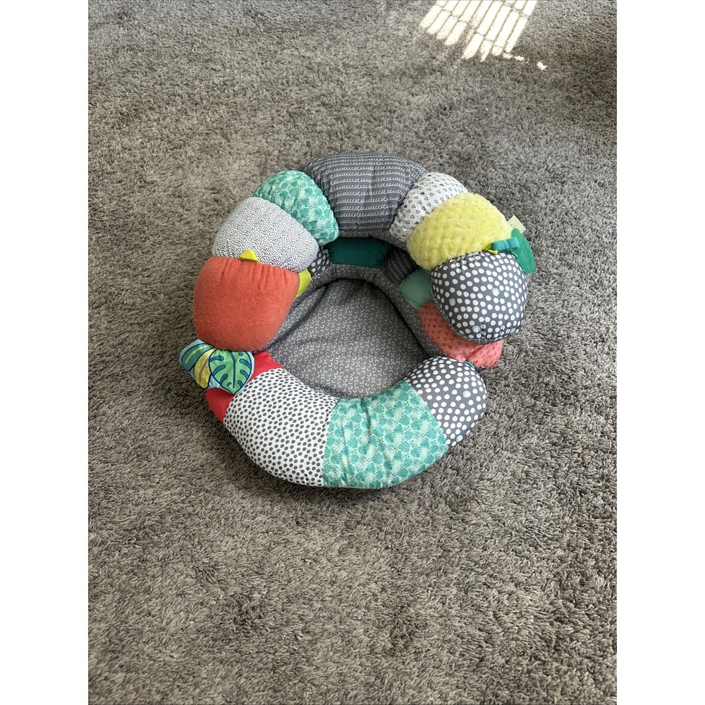 Infantino 2-in-1 Tummy Time Seated Support, Baby Floor Seat for Tummy Time